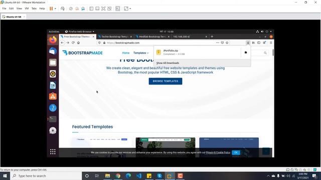 #05 Ubuntu 20.04 / Debian 10 Webserver Configurations and test with host website | Easy IT смотреть онлайн