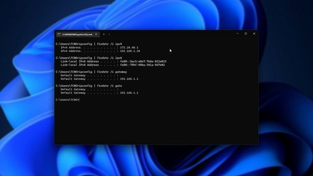 Easily find IP & Router Address in CMD | Grep/FindStr in Command Prompt | CMD TIP смотреть онлайн