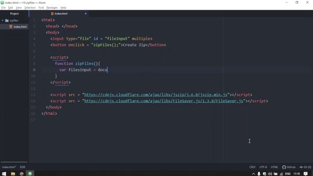 Zip Files JavaScript | Create Zip From Uploaded Files With JavaScript JSZip смотреть онлайн