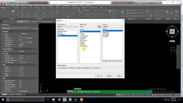 AutoCAD Dynamic Block Tutorial - Part-10 - Dynamic Block to Show Coordinates смотреть онлайн