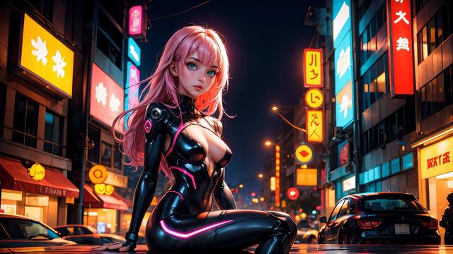 A Night In Neo Tokyo - Neon Dreamscape | vol. 2 - Chillhop Synthwave Cyberpunk - Gaming music mix смотреть онлайн