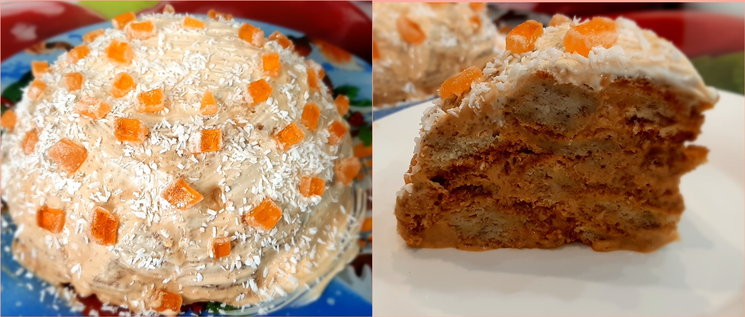 Банановый тортик. Простой и очень нежный десерт для семейного чаепития. смотреть онлайн