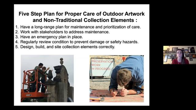 C2C Care Webinar: Care of Outdoor Collections