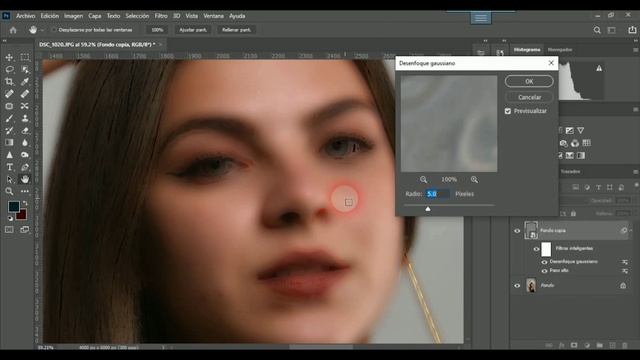 Retoque De Piel Avanzado En Menos De 4 Minutos Con Adobe Photoshop смотреть онлайн