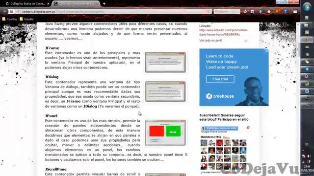 ¿ Que son los Contenedores Java Swing ? смотреть онлайн