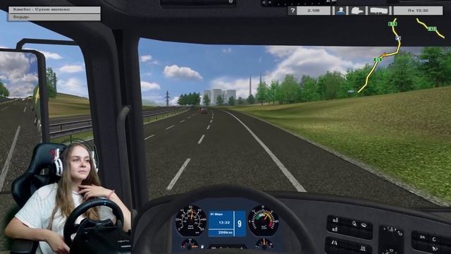 Euro Truck Simulator ПЕРВАЯ ЧАСТЬ - ЕСТЬ НА ЧТО ПОСМОТРЕТЬ! смотреть онлайн