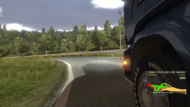 Euro Truck Simulator 2 - Scania Streamline First Look Gameplay HD смотреть онлайн