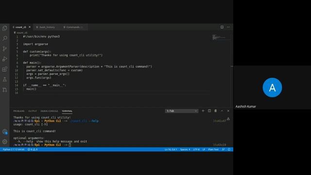 Ep.1 - Building Python CLI from scratch with argparse | DevBae Live Tutorial | Technology Made Easy смотреть онлайн