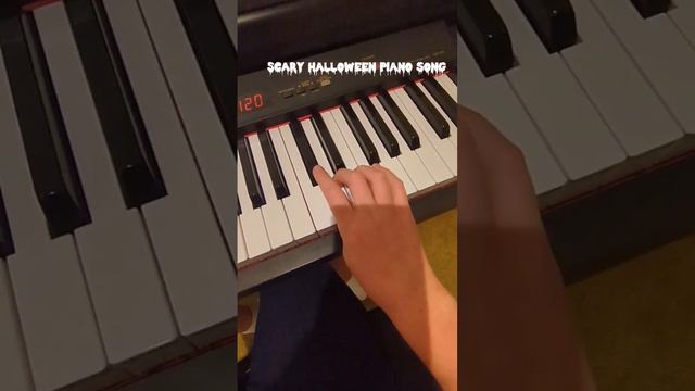 Scary piano song for Halloween. Easy #piano #halloween #music #foryou #onehandedpiano смотреть онлайн