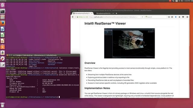 Accessing Intel RealSense Code Samples - Linux смотреть онлайн