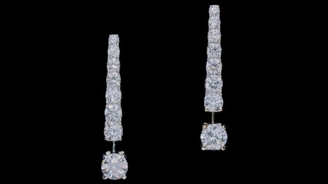 Серьги с бриллиантами I Diamond earrings смотреть онлайн