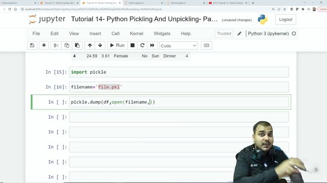 Tutorial 14- Python Pickling And Unpickling In Hindi смотреть онлайн