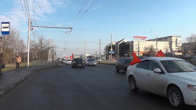 Автопробег "100 лет СССР". КПРФ Ставрополья 25 декабря 2022 смотреть онлайн