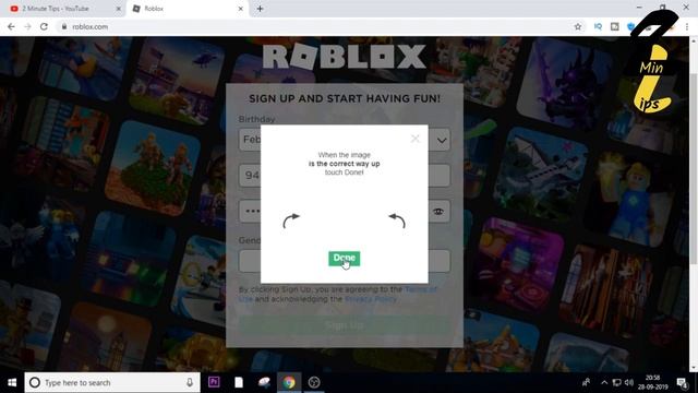 SIGN UP ROBLOX || How To Create Roblox Account смотреть онлайн