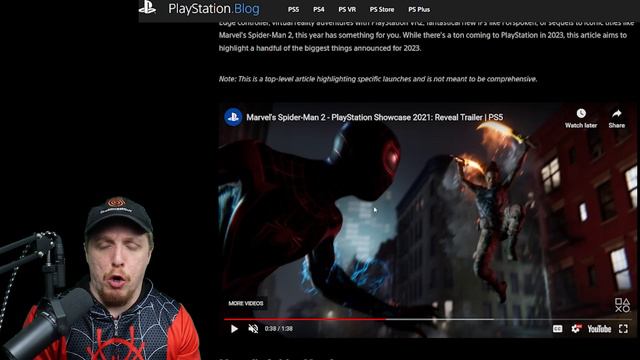 Sony just said Spider-Man 2 is ONLY coming to PS5 in Fall of 2023! PlayStation has a PACKED Year! смотреть онлайн