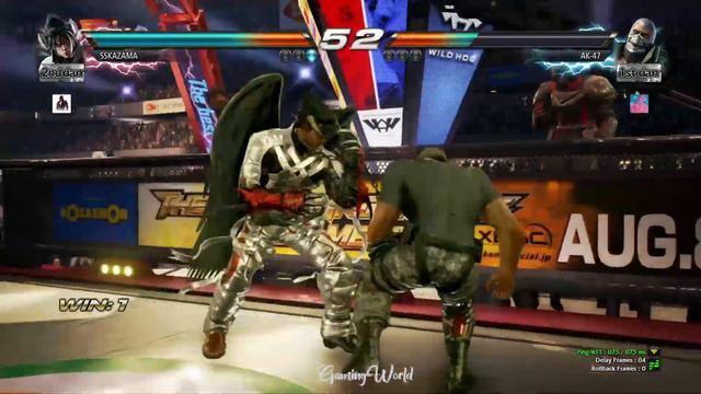 Tekken 7 Online Vs Match (Devil Jin VS Bryan Fury) смотреть онлайн
