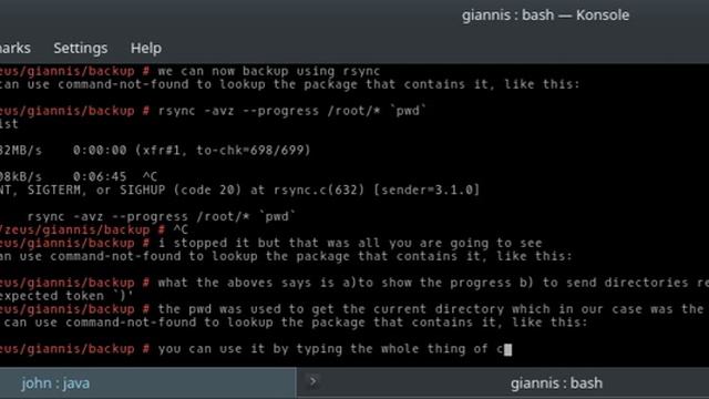 rsync backup on linux смотреть онлайн