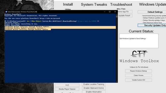 Security update only & Tweaks windows 10 & 11 смотреть онлайн