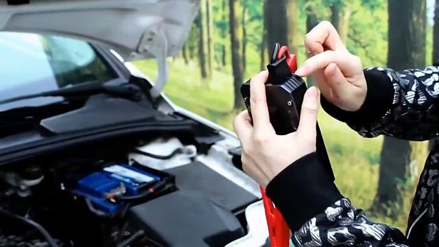 Пусковое устройство для автомобиля 2000А (новое) смотреть онлайн