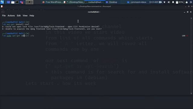 apt get and apt search command in linux смотреть онлайн