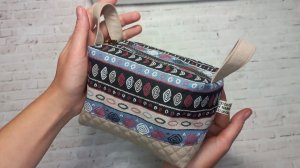 ШЬЮ КОСМЕТИЧКУ С РУЧКАМИ #шьюсама