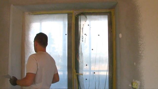 стеклохолст на оконных откосах (fibreglass on window) смотреть онлайн