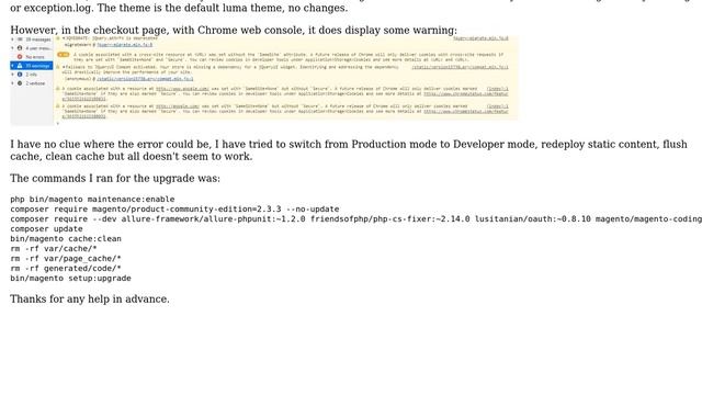 Magento: Upgraded from 2.3.1 to 2.3.3, now billing address drop down is gone from checkout page смотреть онлайн