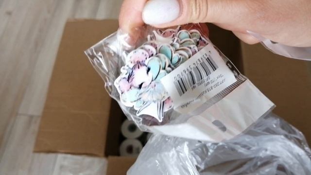 Распаковка посылок и новинок с товарами для рукоделия больше подарков кружево из фатина вырубка смотреть онлайн