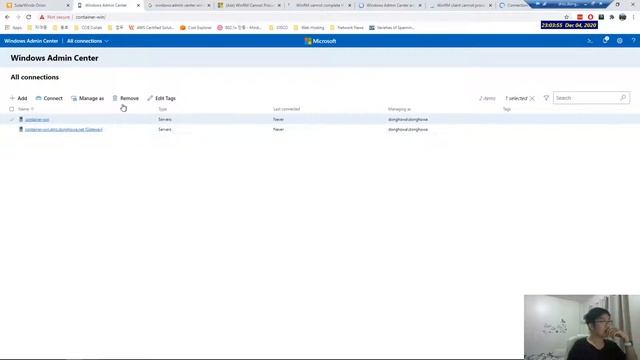 4. Windows Server 2019 Container Monitoring with Windows Admin Center(WAC) смотреть онлайн