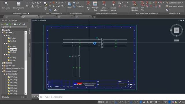 AutoCAD Electrical | Đánh số dây theo sheet смотреть онлайн