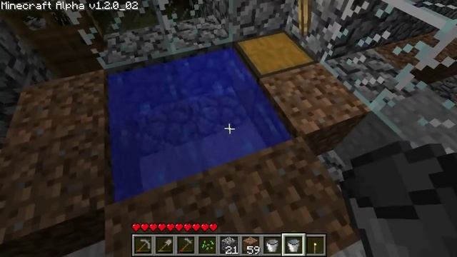 Minecraft α - 16 - Let's Play - Эпическая Стена и огород смотреть онлайн