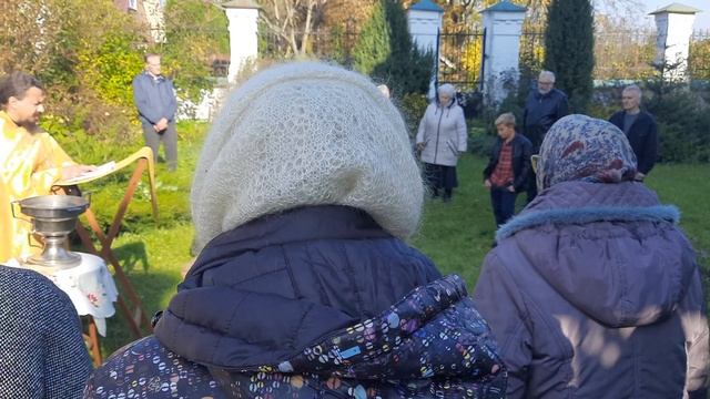 Освящение колокола в храме Смоленской иконы Божией Матери. смотреть онлайн