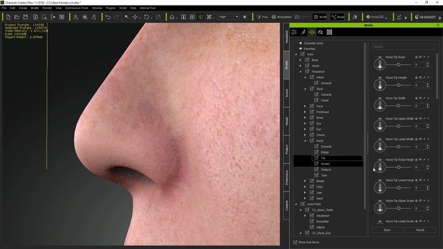 Character Creator 3 - Content Pack: Headshot Morph 1000+ смотреть онлайн