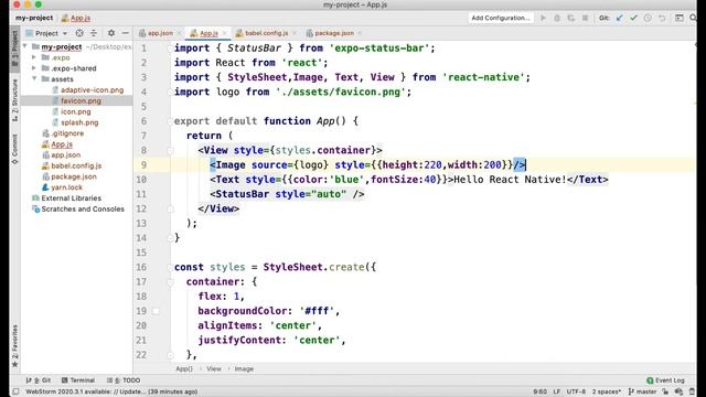 Learn React Native | Expo | Mobile App Development [2021] смотреть онлайн