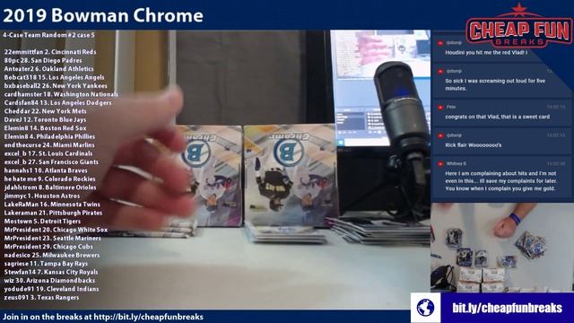 2019 Bowman Chrome Hobby Case 8 - 2nd 4caser 5 смотреть онлайн