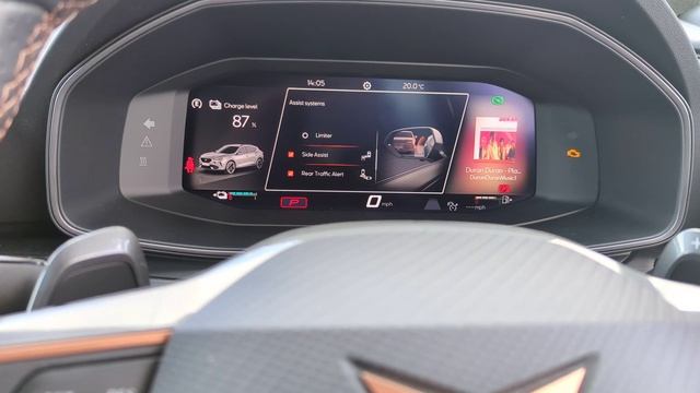 Cupra e-hybrid virtual cockpit and how you can change it to suit you... смотреть онлайн