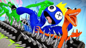 БЛЕНДЕР СМЕРТИ! РАДУЖНЫЕ ДРУЗЬЯ ПРОТИВ ДРОБИЛКИ! УГАР И БЕЗУМИЕ В Garry`s Mod