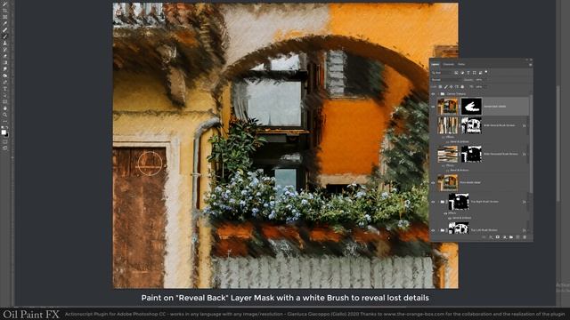 Oil Paint Fx Plugin for Adobe Photoshop смотреть онлайн