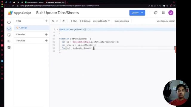 Add Columns in BULK to Google Sheets using a Simple Script смотреть онлайн