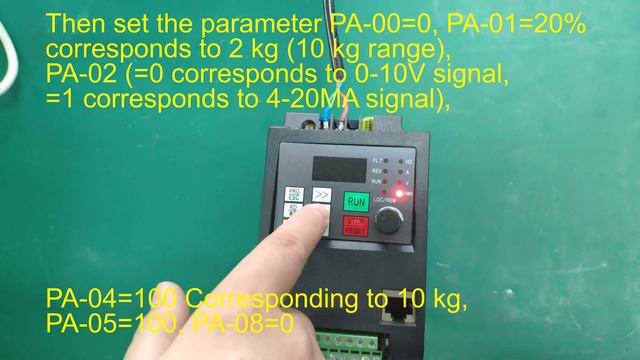 WK600 water pump inverter constant pressure setting смотреть онлайн