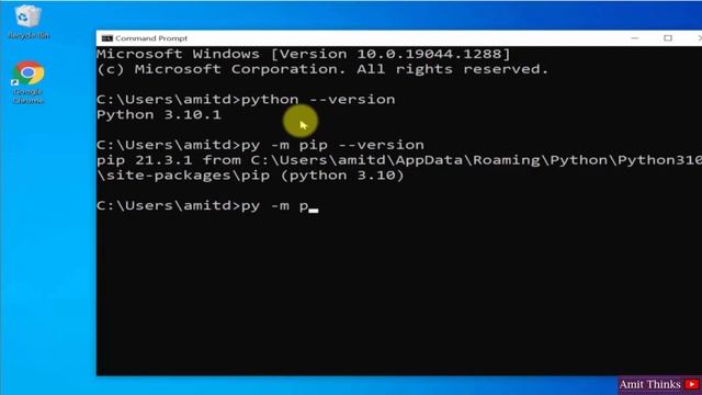 How to Install pandas library on Python 3.10.1 Windows 10 смотреть онлайн