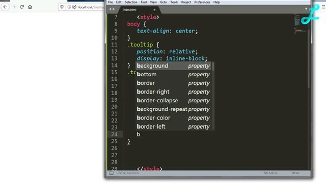 Tooltips | HTML | CSS | How to make a tooltips like hover system | LifeToor| 2020 смотреть онлайн