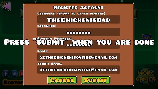 How to create a Geometry Dash account! (2020) смотреть онлайн