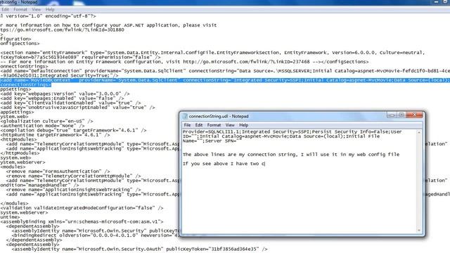 Update Web Config SQL connection string for IIS смотреть онлайн