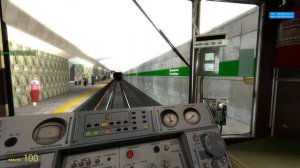 №1 Невско-Василеостровская линия на 81-717 (Metrostroi)