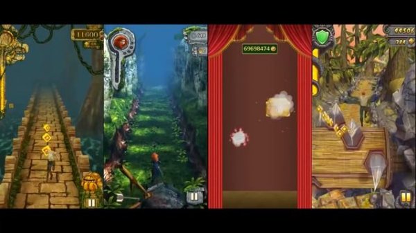 Temple Run Brave Vs Temple Run Oz Vs Temple Run 2 Vs Temple Run Android/iOS gameplay