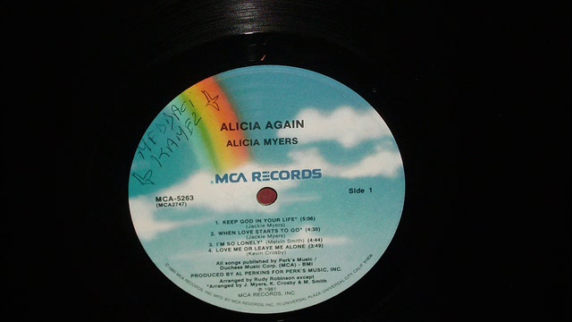 ALICIA MYERS - WHEN LOVE STARTS TO GO смотреть онлайн