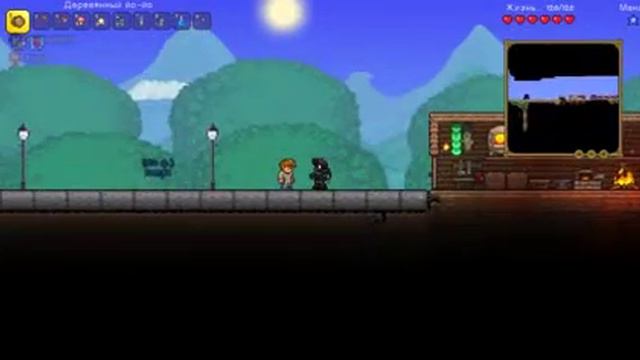 Terraria #3 Проект-"Замок с эпичной и спокойной музякой!" смотреть онлайн