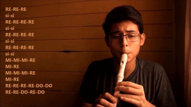 Despacito notas en flauta смотреть онлайн