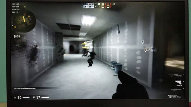 CS : GO on intel i3 1005G1 + intel UHD Graphics G1 (16GB RAM) смотреть онлайн